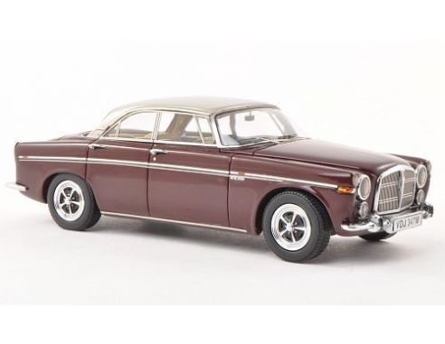 Neo Scale Models NEO43347 ROVER P5b COUPE' 1971 DARK RED/SILVER 1:43 Modellino
