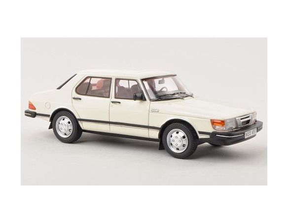 Neo Scale Models NEO43651 SAAB 900 GLI 1981 WHITE 1:43 Modellino