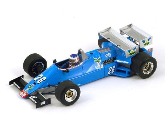 Spark Model S1794 LIGIER JS21 R.BOESEL 1983 N.26 RETIRED (COLLISION) MONACO GP 1:43 Modellino