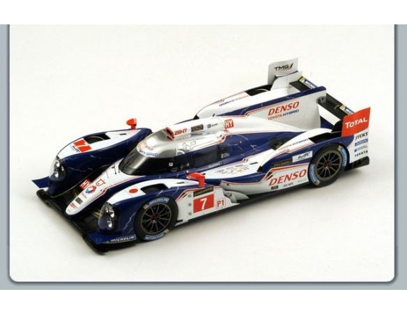 Spark Model S18107 TOYOTA TS030 HYBRID N.7 4th LM 2013 LAPIERRE-NAKAJIMA-WURZ 1:18 Modellino