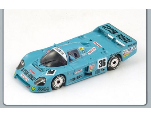 Spark Model S2352 TOYOTA 86 C N.36 36th LE MANS 1986 LEES-NAKAJIMA-SEKIYA 1:43 Modellino