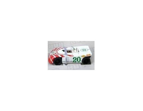 Bub 08526 PORSCHE 908/3 n.20 TARGA FLORIO 1970 1:87 Modellino