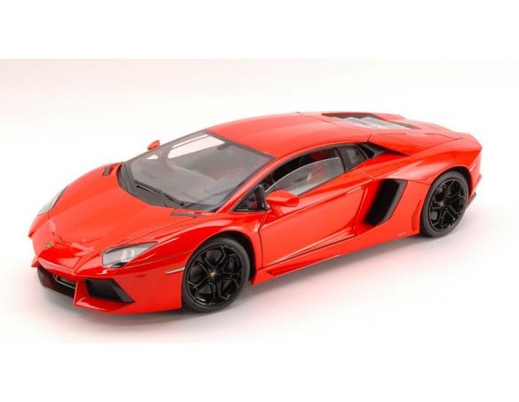 Welly WE4473 LAMBORGHINI AVENTADOR LP700 2011 ORANGE ARGOS 1:18 Modellino