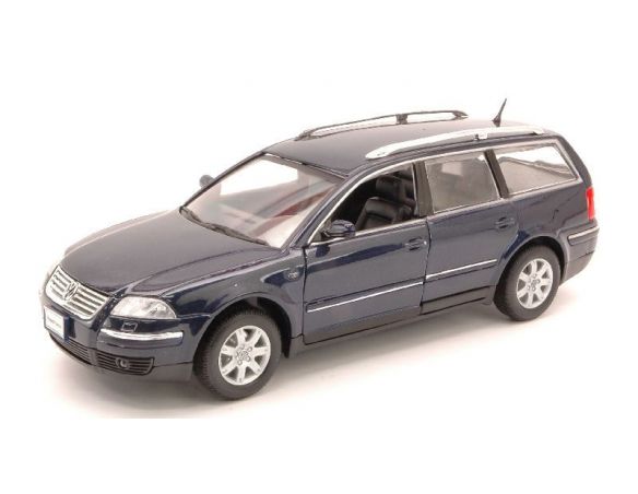 Welly WE0235 VW PASSAT KOMBI 2001 BLUE 1:24 Modellino