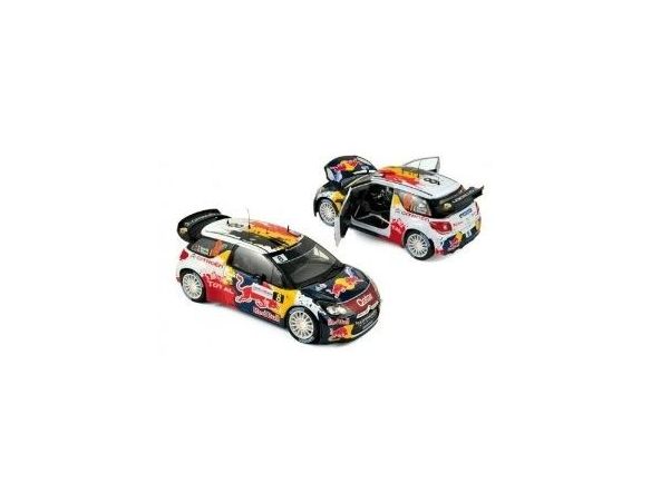 Norev 181553 CITROEN DS3 WRC FRANCE 2012 1/18 Modellino