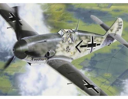 Italeri IT0053 MESSERSCHMITT BF 109 KIT 1:72 Modellino