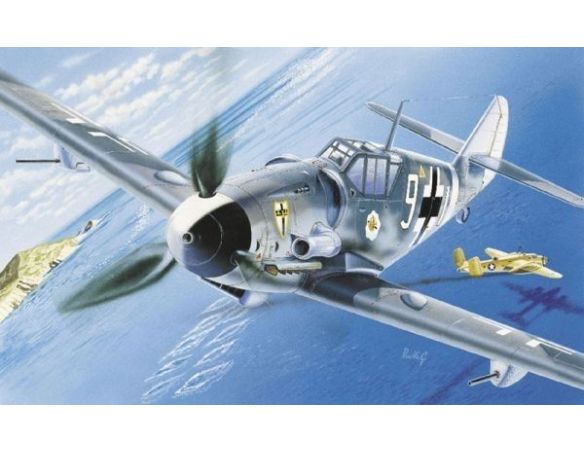 Italeri IT0063 MESSERSCHMITT BF 109 G 6 KIT 1:72 Modellino