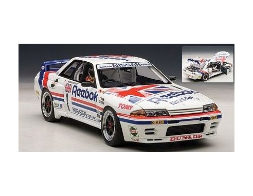 Auto Art / Gateway AA89081 NISSAN SKYLINE GT-R GROUP A N.1 GROUP A 1990 W/DRIVER 1:18 Modellino