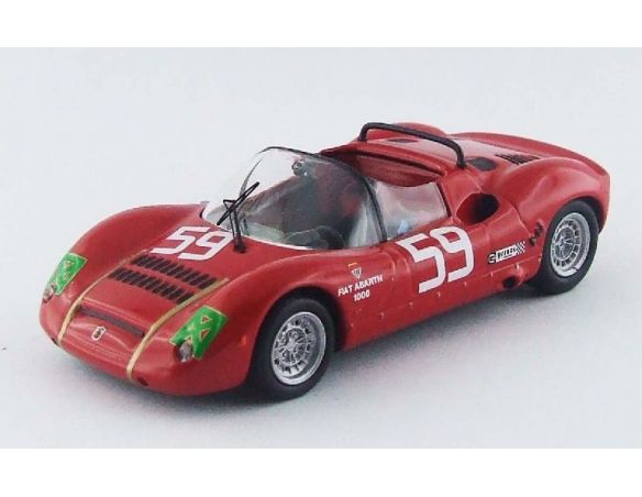 Best Model BT9530 ABARTH SP 1000 N.59 15th 1000 Km MONZA 1968 PASOTTI-GRANO 1:43 Modellino