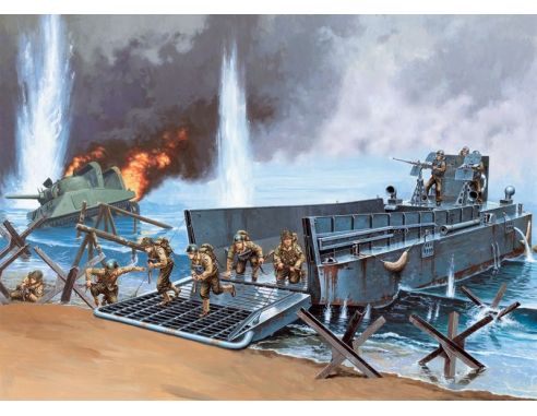 Italeri IT6436 LCM 3 LANDING CRAFT KIT 1:35 Modellino