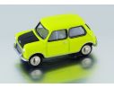 Bub 09106 MINI COOPER S YELLOW-BLACK 1/87 Modellino