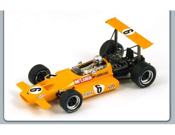 Spark Model S3125 MC LAREN B.MC LAREN 1969 N.6 5th SOUTH AFRICAN GP 1:43 Modellino