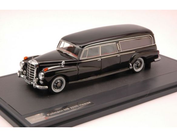 Matrix MX51302-031 MERCEDES 300D HEARSE 1956 CARRO FUNEBRE BLACK ED.LIM.PCS 408 1:43 Modellino