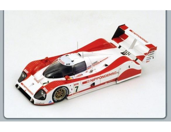 Spark Model S2364 TOYOTA TS 010 N.7 18th LM 1992 LEES-BRABHAM-KATAYAMA 1:43 Modellino