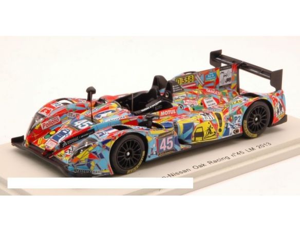 Spark Model S2599 MORGAN-NISSAN N.45 46th (RETIRED) LM 2013 MERLIN-MONDOLOT-NICOLET 1:43 Modellino