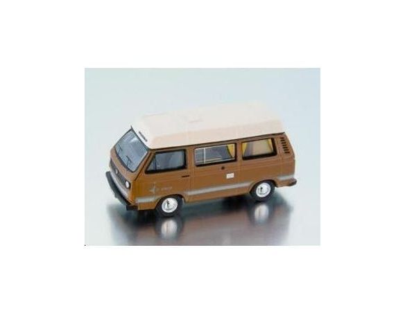 Bub 09276 VW T3 CAMPING WESTFALIA BROWN 1/87 Modellino