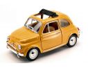 BBURAGO BU22099Y FIAT 500 L 1968 YELLOW 1:24 Modellino