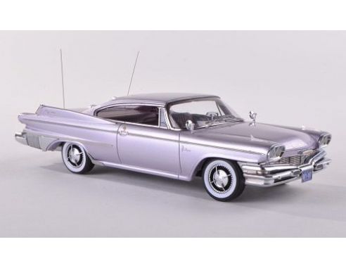 Neo Scale Models NEO44097 DODGE POLARA 2-DOOR HARDTOP COUPE' 1960 MET.LIGHT LILAC 1:43 Modellino