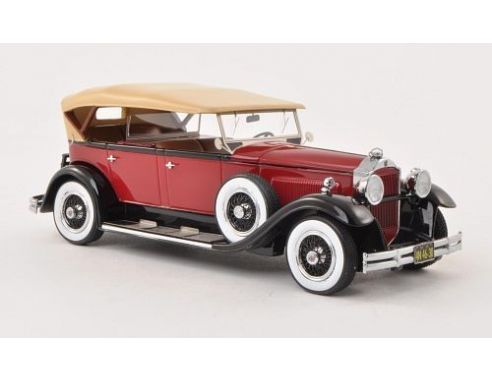 Neo Scale Models NEO44630 PACKARD 733 STANDARD 8 SPORT 1930 DARK RED/BLACK 1:43 Modellino