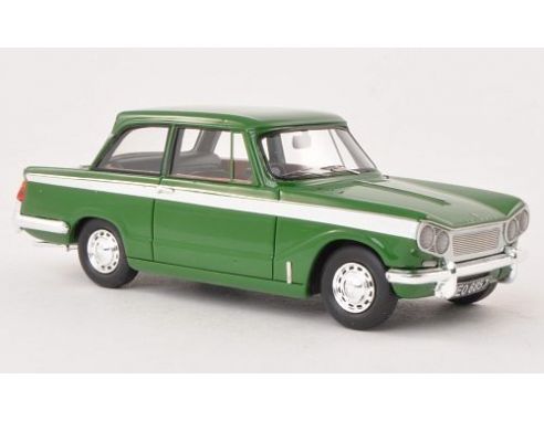 Neo Scale Models NEO45685 TRIUMPH VITESSE 6 SALOON 1969 GREEN/WHITE 1:43 Modellino