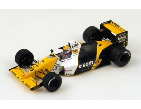 Spark Model S4110 MINARDI M189 PIERLUIGI MARTINI 1989 N.23 5th BRITISH GP 1:43 Modellino