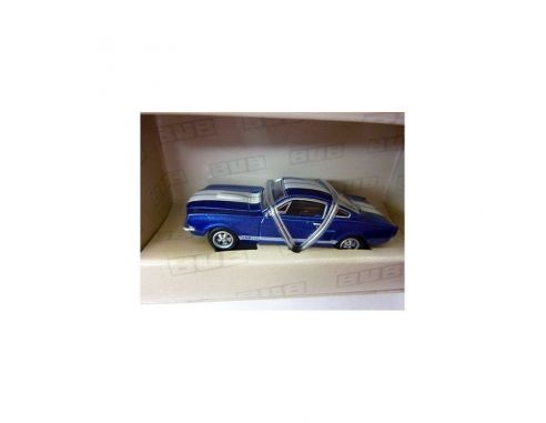 Bub 09351 MUSTANG GT350 RENNVERSION BLU-WHITE Modellino