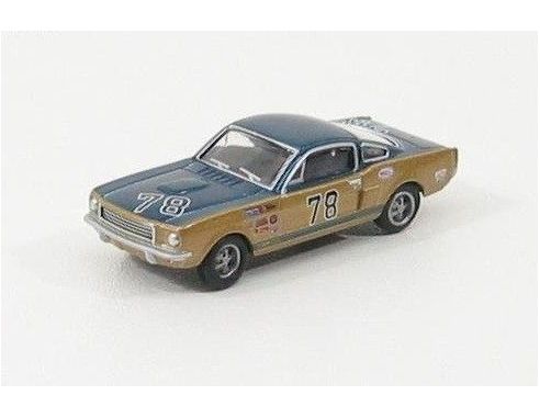 Bub 09352 BUBMOBIL MUSTANG GT350 n.78 GOLD 1/87 Modellino