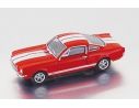 Bub 09353 BUBMOBIL MUSTANG GT350 RED-WHITE Modellino