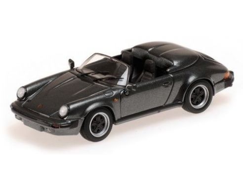 Minichamps PM430066135 PORSCHE SPEEDSTER 1988 GREY METALLIC 1:43 Modellino
