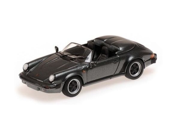 Minichamps PM430066135 PORSCHE SPEEDSTER 1988 GREY METALLIC 1:43 Modellino