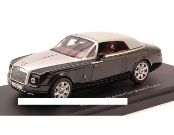 Kyosho KY5532BKU ROLLS ROYCE PHANTOM DROPHEAD COUPE' 2013 BLACK 1:43 Modellino