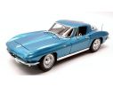 Maisto MI31640 CHEVROLET CORVETTE 1965 METALLIC LIGHT BLUE 1:18 Modellino