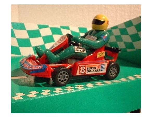 Bum Slot Cars BS-102 GO-KART SUPER GO-KART RED 1/32 Modellino