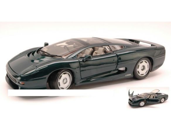 Maisto MI31807 JAGUAR XJ 220 1991 GREEN MET.1:18 Modellino