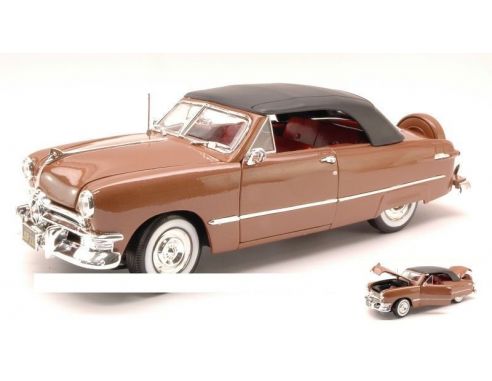 Maisto MI31681 FORD CONVERTIBLE SOFT TOP 1950 METALLIC BRONZE 1:18 Modellino