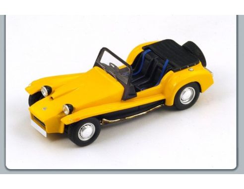 Spark Model S2185 LOTUS SEVEN S4 TYPE 60 1969 YELLOW 1:43 Modellino