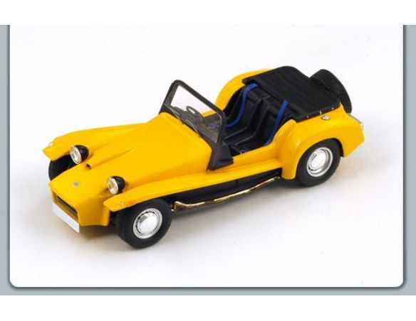 Spark Model S2185 LOTUS SEVEN S4 TYPE 60 1969 YELLOW 1:43 Modellino