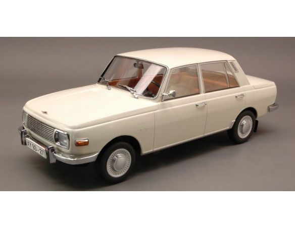 IST Models ISTCCC084 WARTBURG 353 S HOODS AND DOORS CLOSED 1967 WHITE 1:18 Modellino