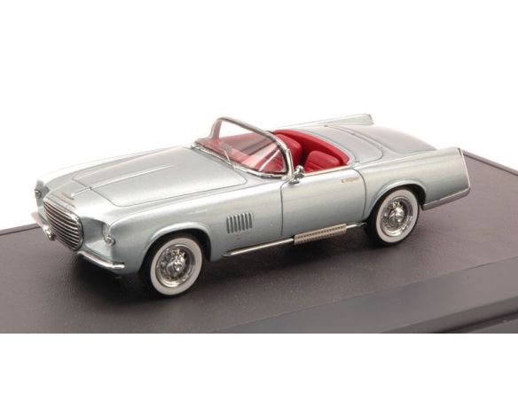 Matrix MX40303-021 CHRYSLER FALCON GHIA SPIDER 1955 MET.SILVERBLUE ED.LIM.PCS 408 1:43 Modellino