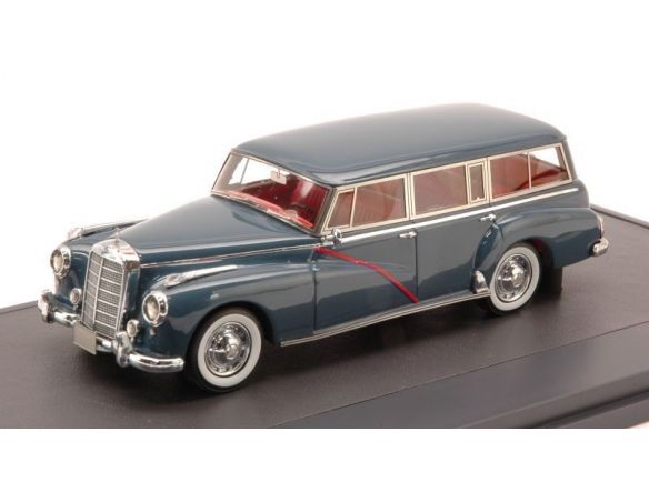 MATRIX SCALE MODELS MX51302-022 MERCEDES 300C W186 STATION WAGON 1956 COBALT BLUE ED.LIM.PCS 408 1:43 Modellino