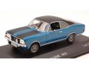 White Box WB057 OPEL COMMODORE A COUPE' GS/E 1970 BLUE/BLACK 1:43 Modellino