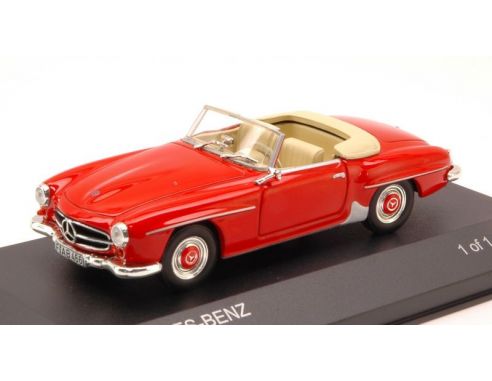 White Box WB001 MERCEDES 190 SL 1955 RED 1:43 Modellino