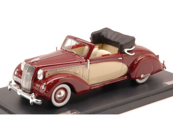 Matrix MX41502-031 OPEL ADMIRAL HEBMULLER CABRIOLET 1938 AMARANT/CREAM ED.LIM.PCS 400 1:43 Modellino