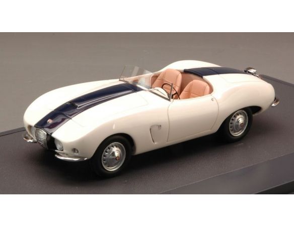 Matrix MX40204-011 BRISTOL ARNOLT BOLIDE SPIDER 1955 WHITE/BLUE ED.LIM.PCS 408 1:43 Modellino