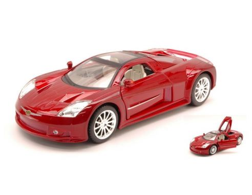 Maisto MI31250 CHRYSLER ME FOUR TWELVE CONCEPT 2005 METALLIC RED 1:24 Modellino