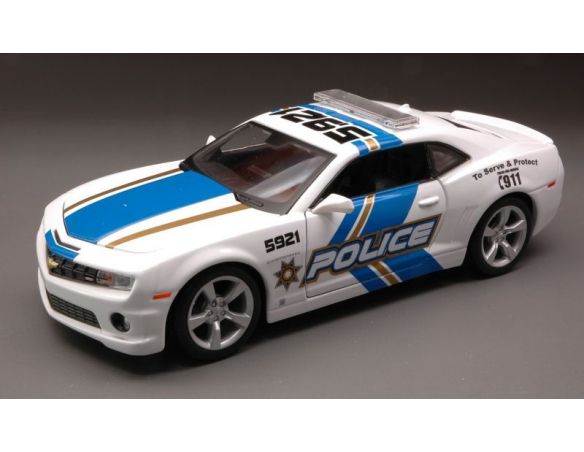 Maisto MI31208 CHEVROLET CAMARO SS RS 2010 POLICE 1:24 Modellino