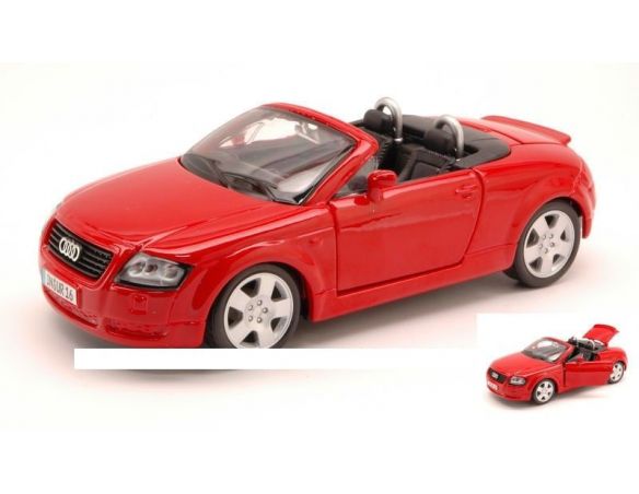Maisto MI31978 AUDI TT ROADSTER 2000 RED 1:24 Modellino