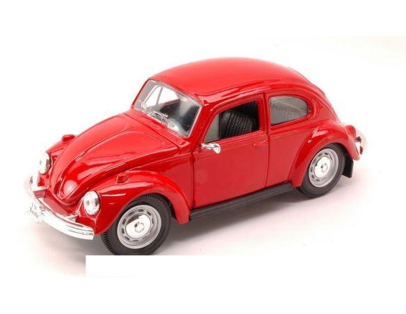 Maisto MI31926 VW MAGGIOLINO 1973 RED 1:24 Modellino