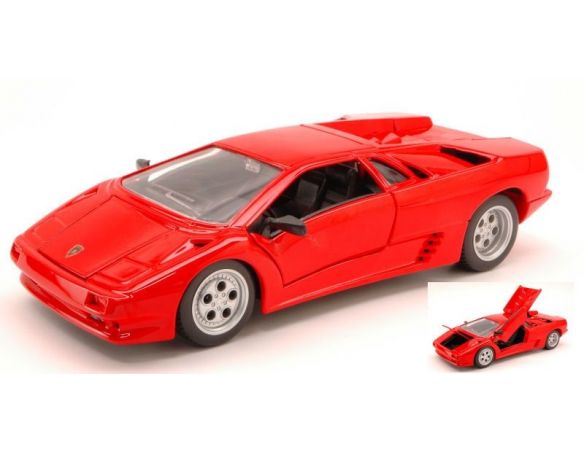 Maisto MI31903 LAMBORGHINI DIABLO 1990 RED 1:24 Modellino