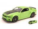 Maisto MI31506 FORD MUSTANG STREET RACER 2014 GREEN/BLACK 1:24 Modellino